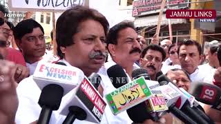 Watch Karnataka effect: Congress holds protest demonstrations in Jammu Video