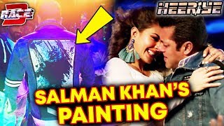 Watch Heeriye Song | Salman Khan PAINTING On JACKET | RACE 3 Video