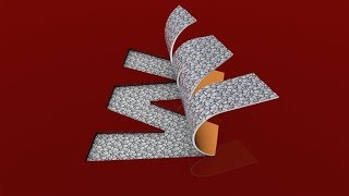 Watch Folding/Unfolding Logo Text Title in Cinema 4D Tutorial (Reloaded) Video