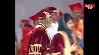 Watch PM Modi attends Convocation of Sher-E-Kashmir University, Jammu Video