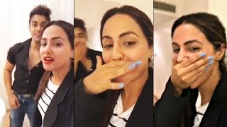 Watch We Are Just Friends Says Luv Tyagi To Hina Khan | LIVE VIDEO CHAT With FANS Video