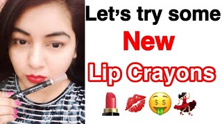 Watch Live Let's Try Some Lip crayons ! Video