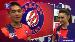 Watch Lauren Gottlieb giving Dancing Lessons to Sunil Chhetri Video