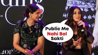 Watch Anand Ahuja & Saif Ali Khan Reaction On Tareefan Song | Kareena Kapoor Khan & Sonam Kapoor Video