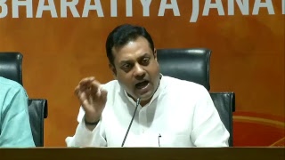 Watch Byte by Dr. Sambit Patra at BJP Central Office, New Delhi : 23.05.2018 Video