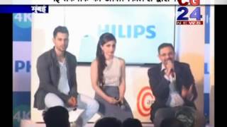 Watch Philips 4k TV Soha Ali -Launching  CG 24 News Video