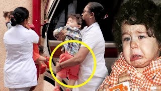 Watch Taimur Ali Khan Gets HURT By Baby Sitter's Rough Handling In Absence Of Mommy Kareena Kapoor Video