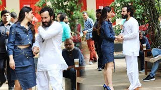 Watch Gorgeous Kareena Kapoor And Saif Ali Khan Spotted At Bandra Video