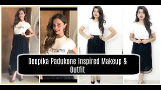 Watch Deepika Padukone Inspired : Makeup & Outfit Video