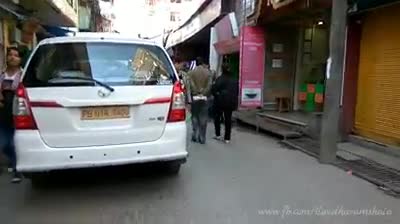 Watch Through the streets of Mcleodganj Video