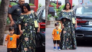 Watch Salman Khan's Sister Arpita Khan And Ahil At Shilpa Shetty's Son Viaan Birthday Bash Video