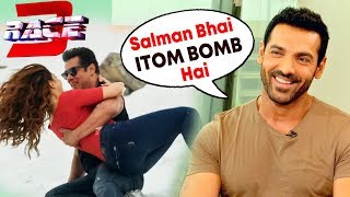 Watch John Abraham Praises Salman For RACE 3, Salman Khan's Story Behind SELFISH SOng Video