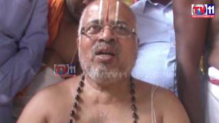 Watch DWAJASTAMBHA PRTHISTA AT  KASIBUGGA WARANGAL  TV11 NEWS 27TH FEB 2017 Video