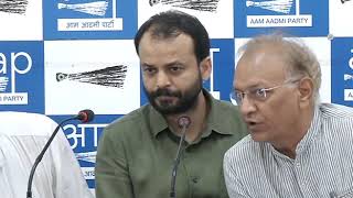 Watch AAP Leader Ashish Khetan & Rajasthan Prabhari Deepk Bajpai , Farmer Leaders Breifs media Video