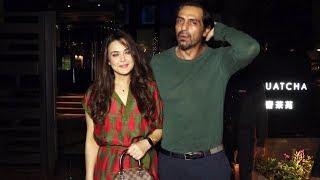 Watch Preity Zinta And Arjun Rampal Spotted At Yauatcha Video