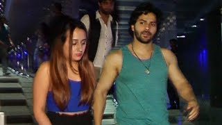 Watch Varun Dhawan ASpotted With Girlfriend Natasha On Dinner Date Video