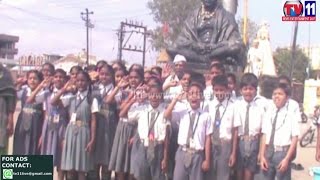 Watch GANDHI STATUE RENOVATION PROPOSAL AT KASIBUGGA WARANGAL TV11 NEWS 6TH MAR 2017 Video