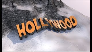 Watch Deform Text on Mountain Surface in Cinema 4D Tutorial Video