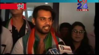 Watch NCP Yuva Leader Karan Singh Mumbai Video