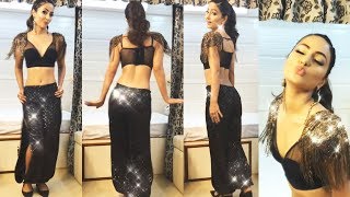 Watch Hina Khan Looks Beautiful In Bold Dress Video