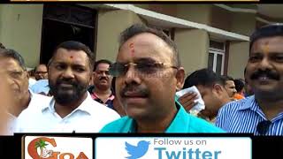 Watch Carlos Almeida Back To Work, Launches Garbage Trucks For Mormugao Municipality Video