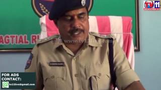 Watch ILLEGAL SAND MINING  CASE PRESS MEET  SP JAGITYAL TV11 NEWS 17TH MAR 2017 Video