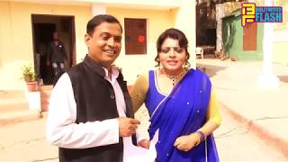 Watch Onlocation Of Har Shaakh Par Ullu Baitha Hai | Shradha Rani Sharma & Rajeev Nigam Video