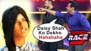 Watch Salman Khan's Hilarious Reaction On RACE 3 TRAILER SPOOF Video