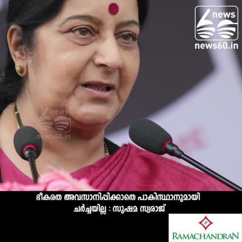 Watch Sushama Swaraj against Pakistan Video