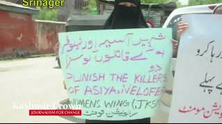 Watch Salvation movement workers protest in Srinagar. Video