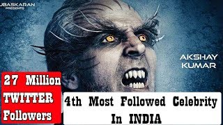 Watch Akshay Kumar Reached 27 Million Followers On Twitter Ranked 4th In Bollywood After SRK I Salman Video