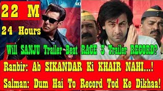 Watch Will SANJU Trailer Beat RACE 3 Trailer Record On Social Media? Video