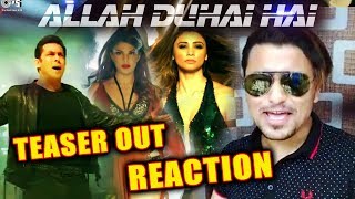 Watch ALLAH DUHAI HAI TEASER REACTION | RACE 3 | Salman Khan, Daisy Shah, Jacqueline Video