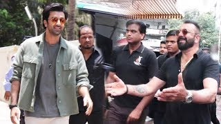 Watch Ranbir Kapoor's MACHO ENTRY At Sanjay Dutt Biopic Sanju Trailer Launch Video