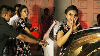 Watch Jacquline Fernandez Spotted At Pali Bhavan Restaurant In Bandra Video