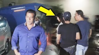 Watch Salman Khan And Katrina Kaif Spotted At Mehboob Studio Video