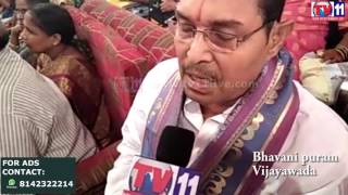 Watch SRIRAAMA NAVAMI CELEBRATED IN TELUGU STATES TV11 NEWS 5TH APR 2017 Video