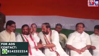 Watch CONGRESS WAR ON TRS GOVT PRESS MEET AT GANDHI BAVAN TV11 NEWS 8TH APR 2017 Video