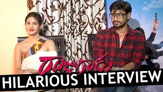 Watch Raj Tarun and Amyra Dastur Hilarious Interview about Raju Gadu Movie Video