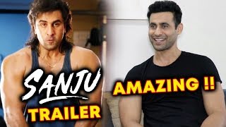 Watch RACE 3 Villain Freddy Daruwala Reaction On Ranbir's SANJU TRAILER Video