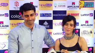 Watch Gautam Rode With Beautiful Wife Pankhuri Awasthy At Indian Wiki Media 1 year Completion Party Video