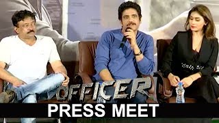 Watch Officer Movie Press Meet | Nagarjuna | Ram Gopal Varma | Myra Sareen Video