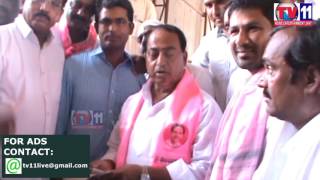 Watch MINISTER INDRAKARAN REDDY LABOUR WORK FOR TRS PARTY FORMATION AT NIRMAL TV11 NEWS 18TH APR 2017 Video