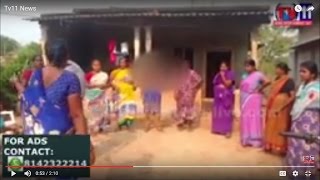 Watch GANG BLACK MAILED AND RAPE ON WOMAN AT A KONDUR KRISHNA DIST TV11 NEWS 20TH APR 2017 Video