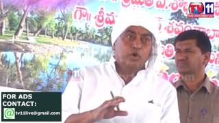 Watch MANISTER IK REDDY TOUR IN SARANGAPUR NIRMAL TV11 NEWS 20TH APR 2017 Video