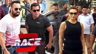 Watch Salman Khan's Girlfriend Iulia Vantur Grand Entry At Allah Duhai Hai Song Launch | RACE 3 Video