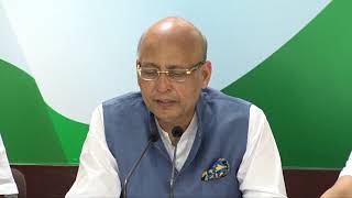 Watch AICC Press Briefing by Abhishek Manu Singhvi on Modi Govt violating the privacy of citizens Video