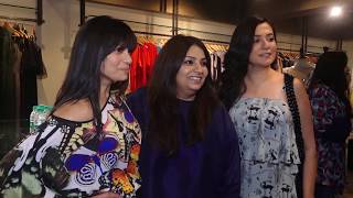 Watch Bollywood Celebs Attend Ps Print Bazaar By Designer Payal Video