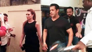 Watch Salman Khan's Girlfriend Iulia Vantur Exit RACE 3 Music Launch Event | Allah Duhai Song Launch Video