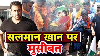Watch Salman Khan's Film LOVERATRI In TROUBLE, VHP Members Protest Video